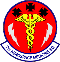 7th Aerospace Medicine Squadron Decal