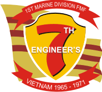 7th Marine Engineers FMF Decal
