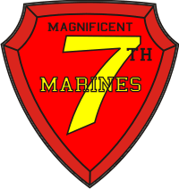 7th Marines Decal
