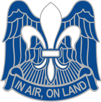 82nd ABN HQ Decal