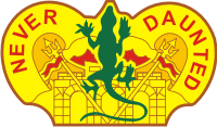84th Engineer Battalion DUI Decal