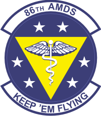 86th Aerospace Medicine Squadron (v2) Decal