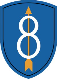 8th Infantry Division Decal