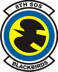 8th Special Operations Squadron Decal