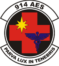 914th Aeromedical Evacuation Squadron  Decal