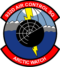 932nd Air Control Squadron Decal