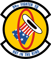 94th Fighter Squadron (v2) Decal