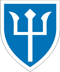 97th Infantry Division (Medium Blue) Decal