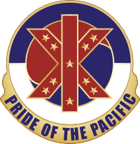 9th Mission Support Command – Pride of the Pacific Decal Decal