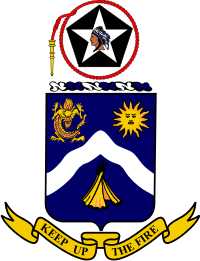 9th Infantry Regiment COA Decal