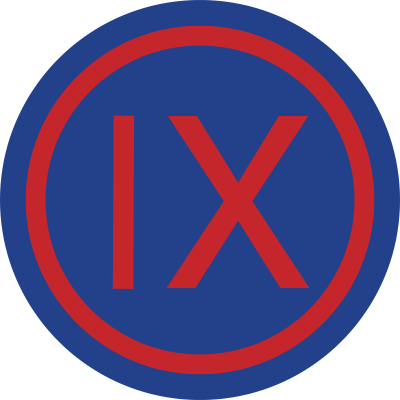 9th Corps (IX Corps) Decal