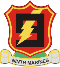 9th Marines Decal