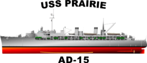 Dixie Class Destroyer Tender AD Decal