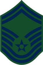 AF E-8 SMSGT Senior Master Sergeant (BDU) Decal