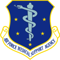 Air Force Medical Support Agency Decal