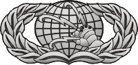 Air Force Communications Badge Decal