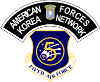 AFKN 5th Air Force Combo Decal
