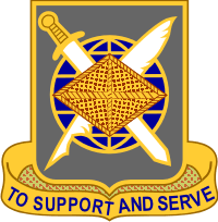 Army Finance Regimental Corps DUI Decal