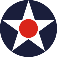 U.S. Aircraft Star 1940-1942 Decal