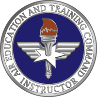 Air Education and Training Command Instructor Decal