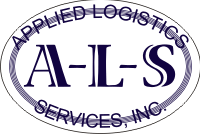 Applied Logistics Services Inc. Blue Decal