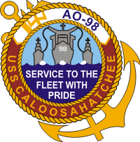 USS Caloosahatchee AO-98 Decal