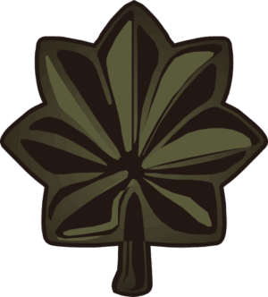 Army LTC Lieutenant Colonel (Subdued) Decal
