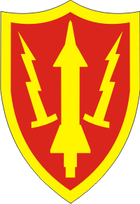 Army Air Defense Command Decal