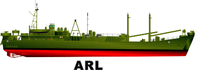 ARL Landing Craft Repair Ship Decal