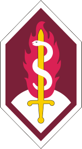 Army Medical Research and Development Command Decal