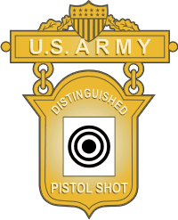 Army Distinguished Pistol Shot Decal