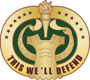 Army Drill Sergeant Badge - Color Decal