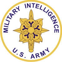 US Army Military Intelligence Corps Plaque Decal - Military Graphics