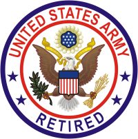 Army Retired Decal
