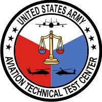 Army Aviation Technical Test Center Decal