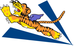 Flying Tiger (Left) American Volunteer Group Decal