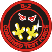 B-2 Combined Test Force Decal