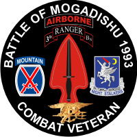 Mogadishu - Battle of 1993 Decal