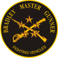 Bradley Master Gunner Decal