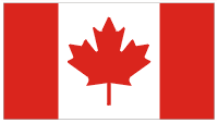 Canadian Flag Decal
