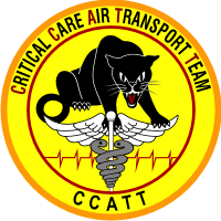 Critical Care Air Transport Team CCATT Decal