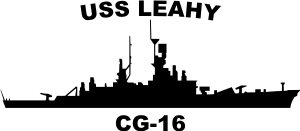 Guided Missile Cruiser CG (Black) Decal