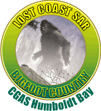 CGAS Humboldt Bay Bigfoot Decal