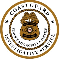 Coast Guard Investigative Service (No Background) Decal