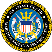 Coast Guard Maritime Safety & Security Team Decal
