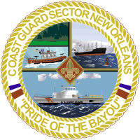 USCG Sector New Orleans - Pride of the Bayou Decal