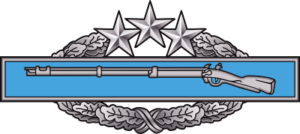 Combat Infantryman Badge Fourth Award Decal