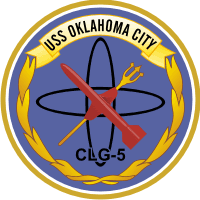 USS Oklahoma City CLG-5 Decal