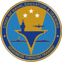 Chief of Naval Education and Training CNET Decal