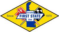 First State Corvette Club Decal